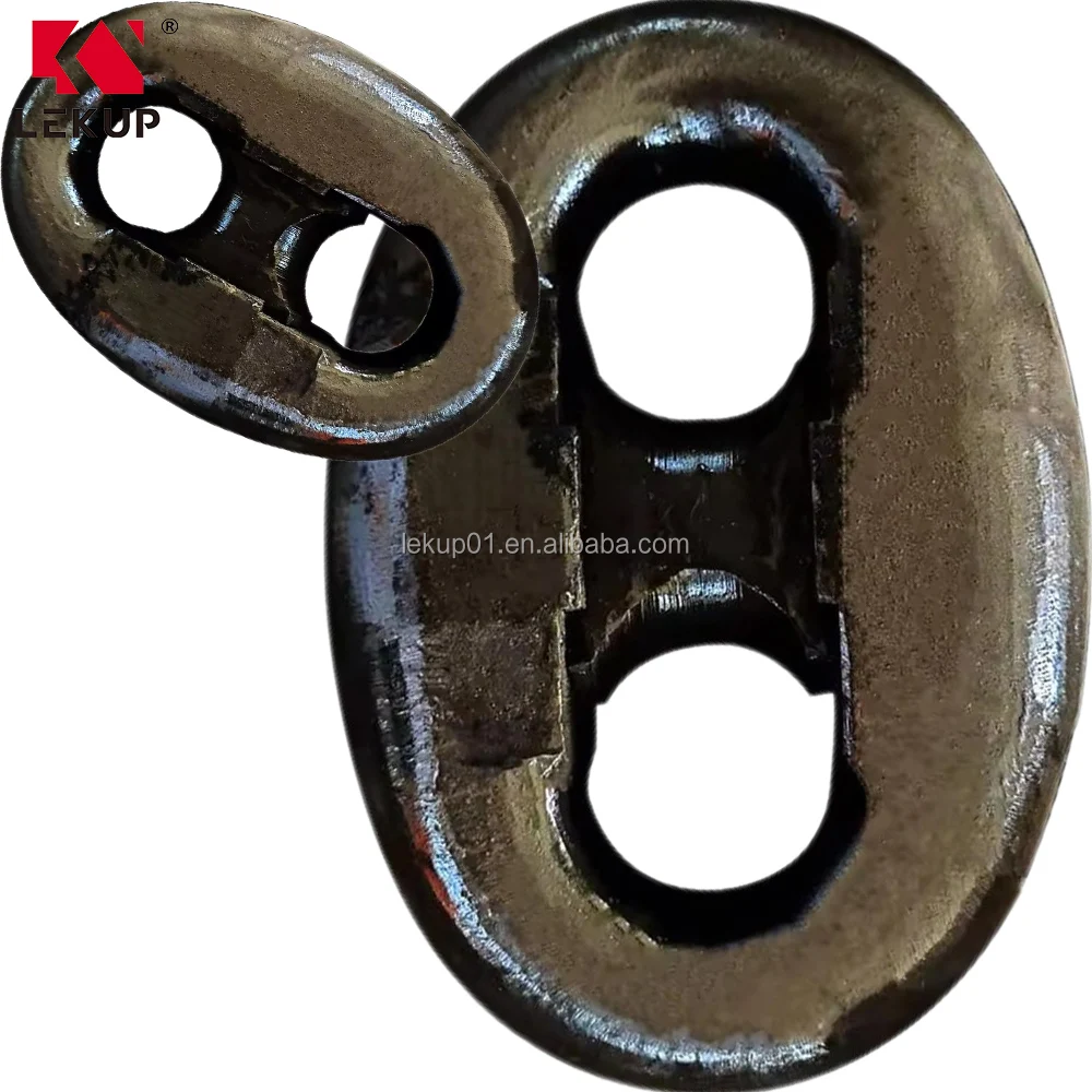 Mooring Connecting Links Shackle Forged Ocean Marine Anchor Chain Link Detachable Kent Shackle 52mm Kenter Joining Shackle KS