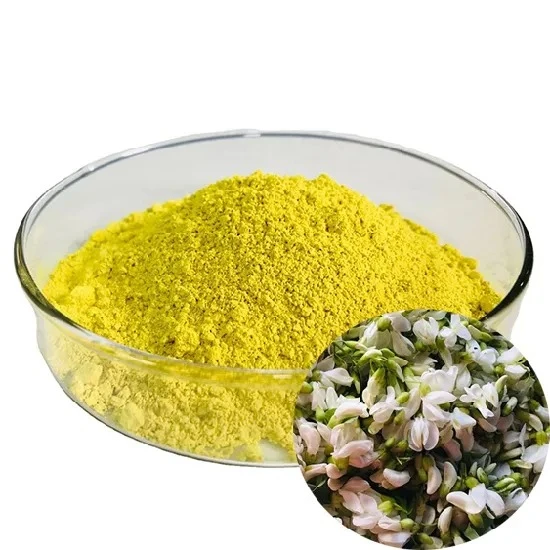 Натуральный 98% органический порошок кверцетина дигидрата cas 472-61-7 Кверцетин дигидрат 25 кг экстракт кверцетина дигидрата
