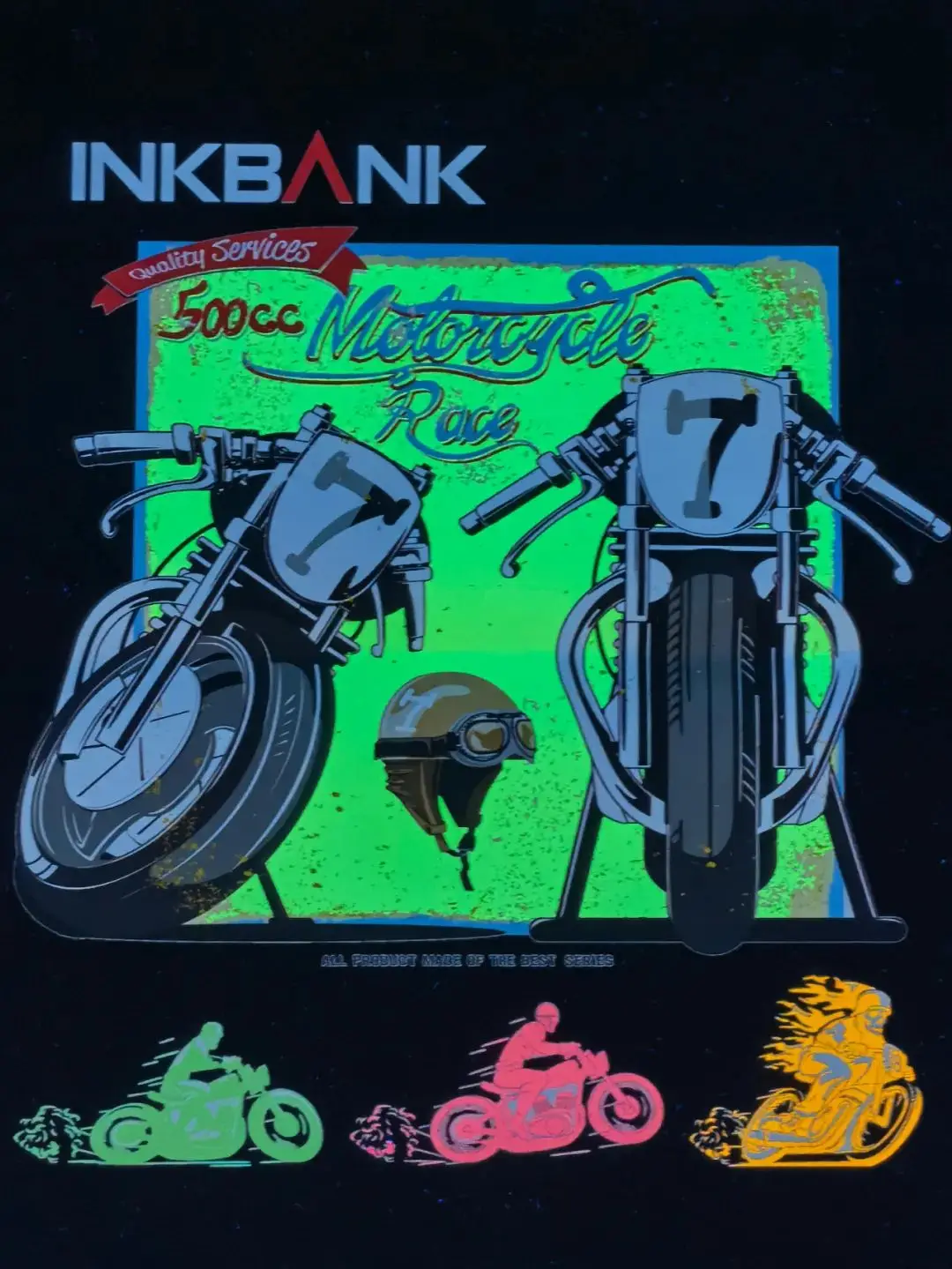 INKBANK  DTF Inks Direct To Film Inks pet film heating transfer ink used for epson 4720 I3200 XP600 l1805 L1800