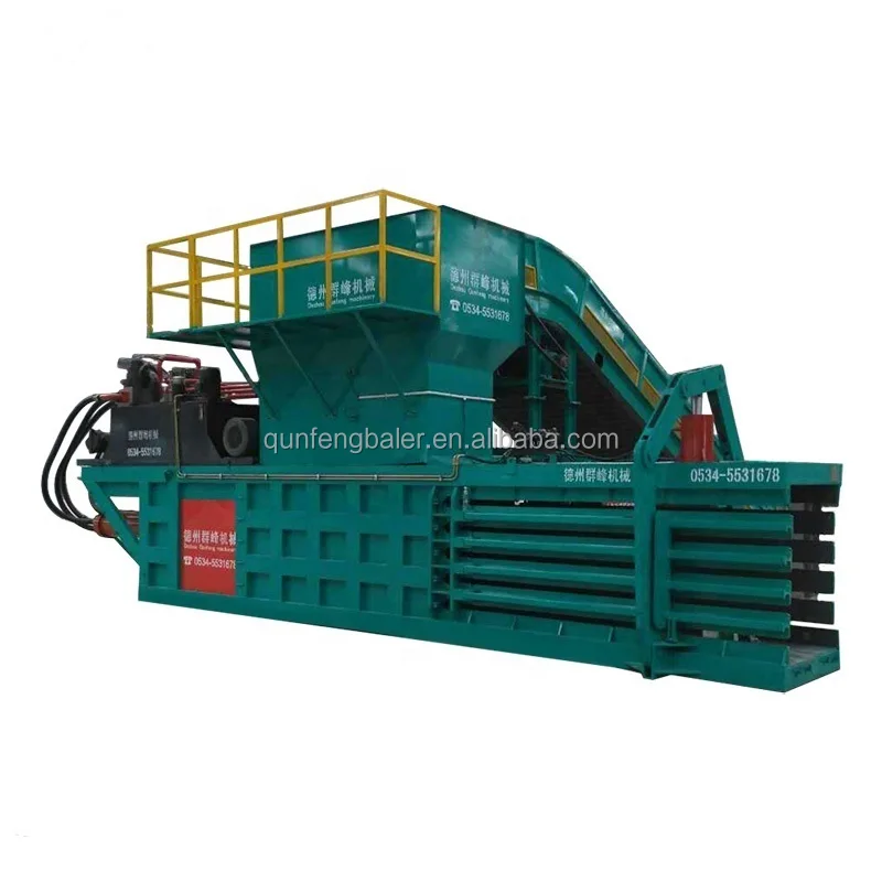 hydraulic waste paper baling press machine cotton compress baler