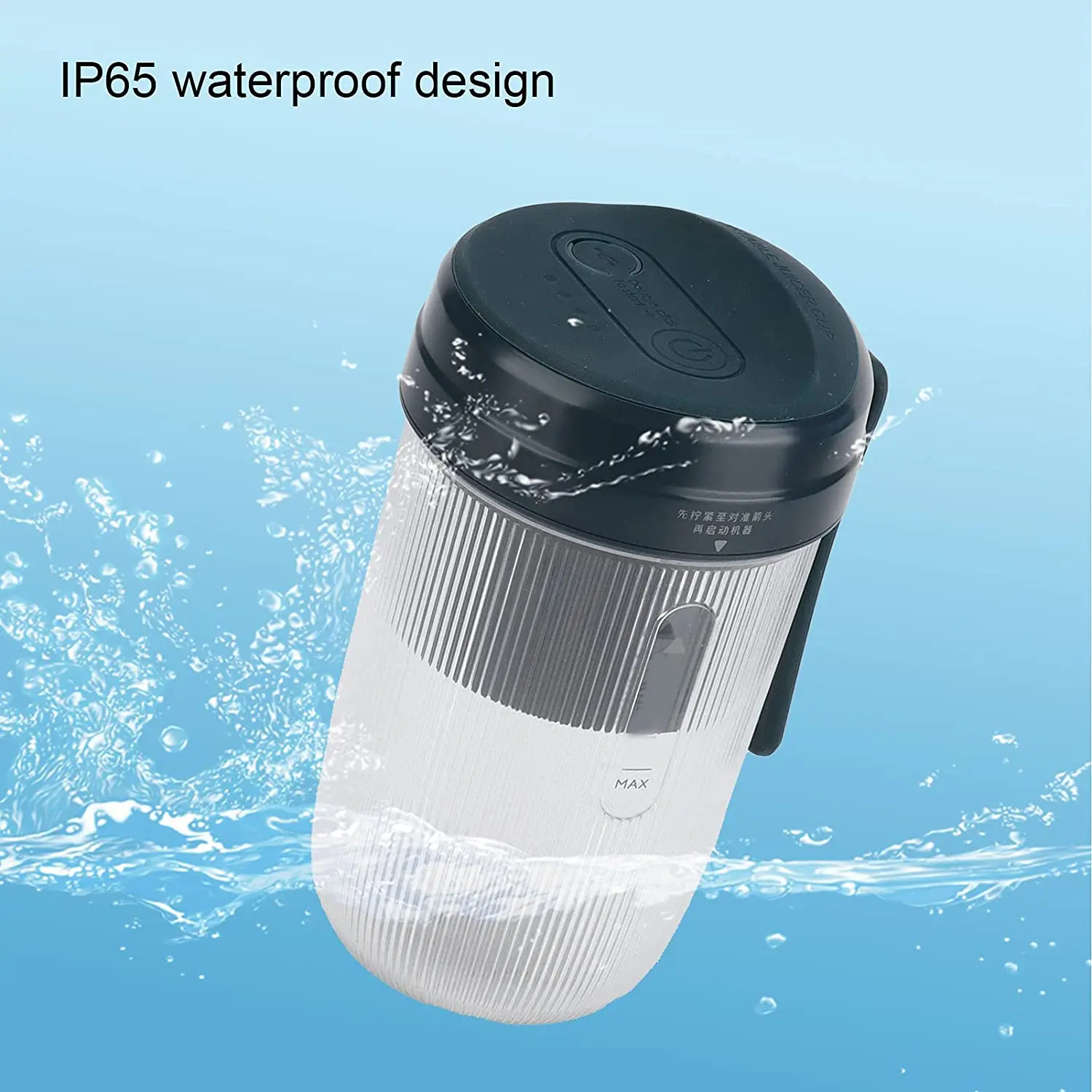 USB Rechargeable Mini Handheld Smoothie Blender Cup Portable Fruit Milkshake Juicer Cup with Mixing Function