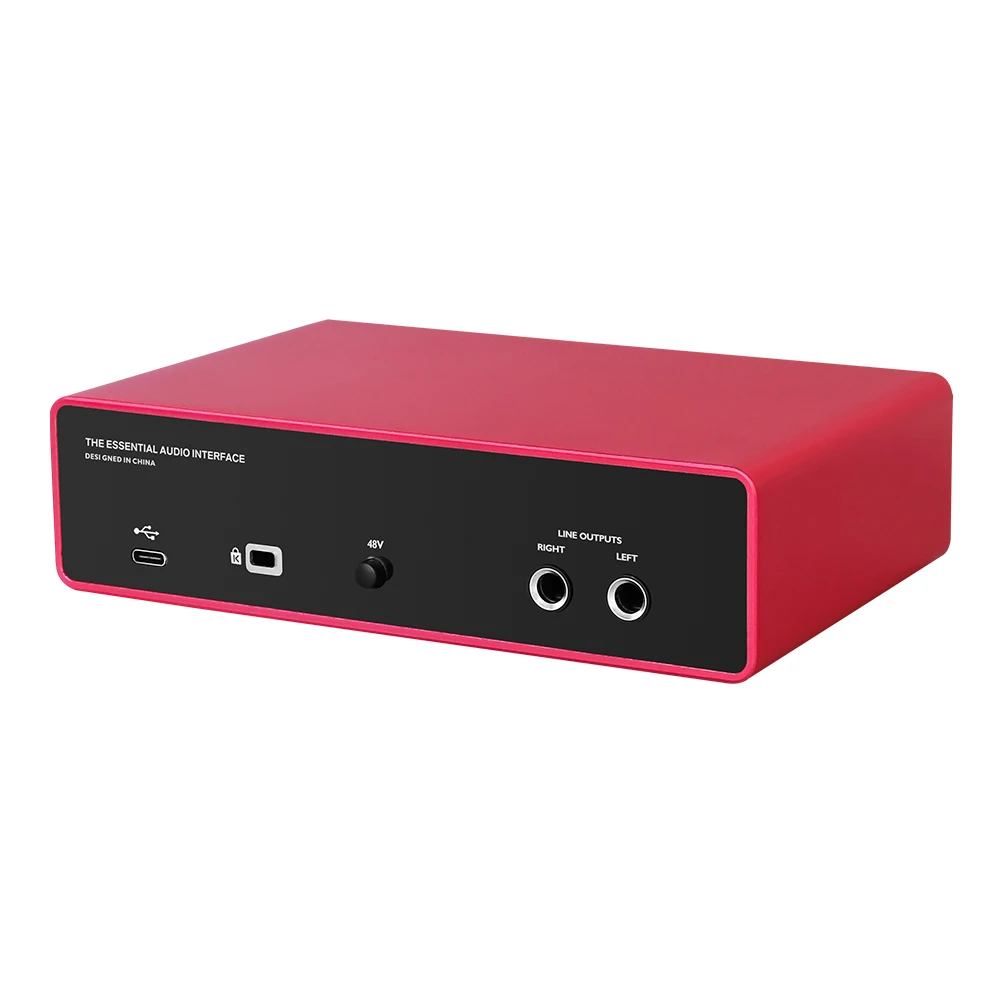 N-AUDIO X2 sound card studio recording professional mic instrument interface audio studio sound cards