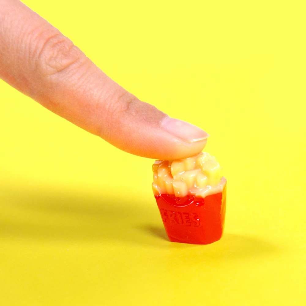 Amos 4D Wholesale Burger Cola Fries Shape Gummy Candy Sweets