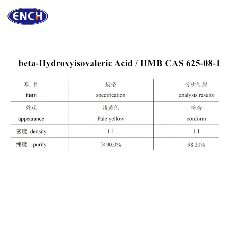 beta-Hydroxyisovaleric Acid / HMB CAS 625-08-1 with good quality