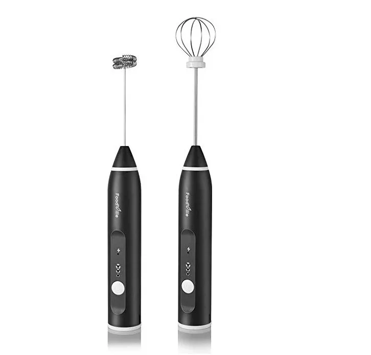 2in1 3 speed home hand mixer Electric Milk Frother Stainless Steel egg Beater Handheld Espresso Blender