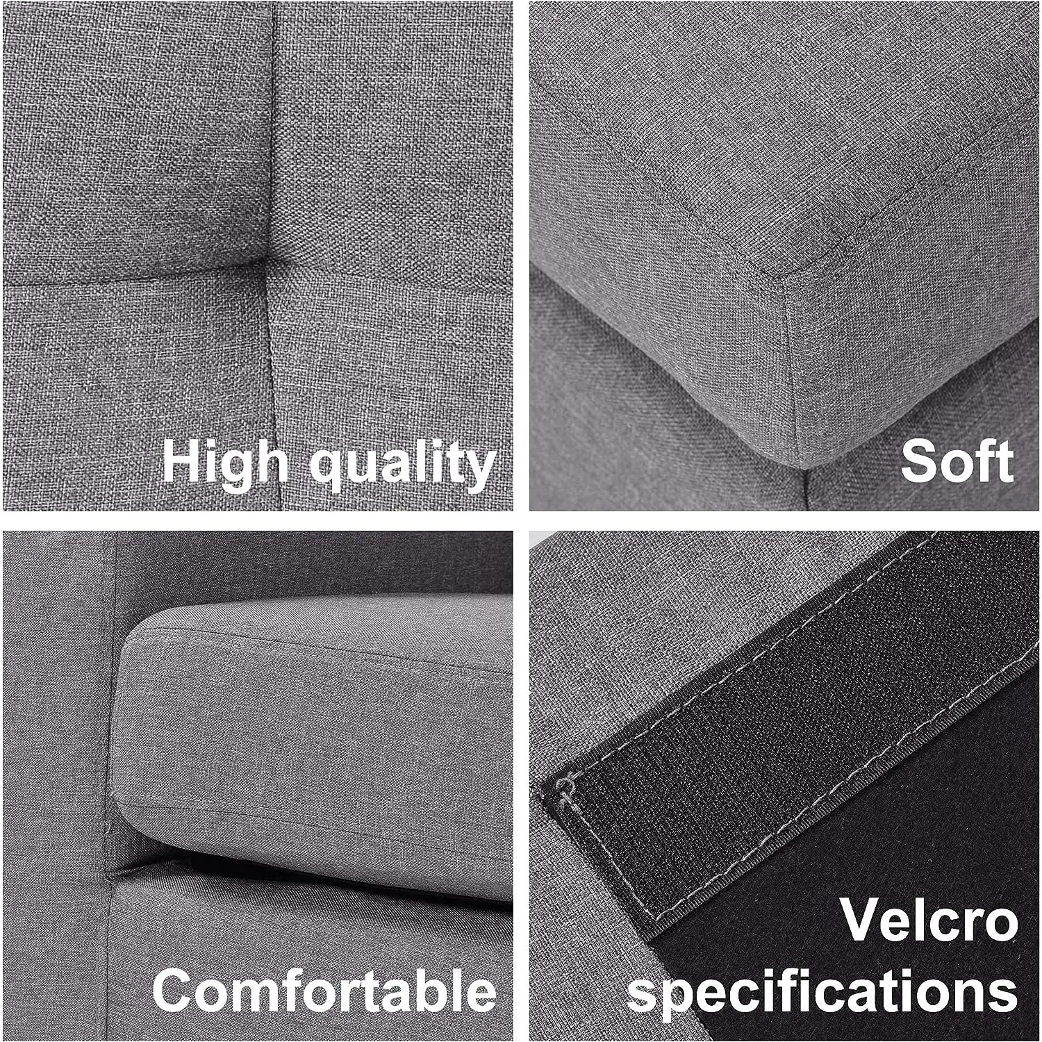 Living Room Furniture Save Space Couch Divan Modern Sofa Cum Bed 3 Seat Folding Multi-function Sofa Bed With Storage