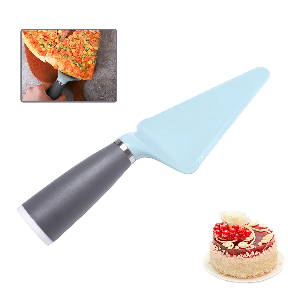 Promotional Best Seller Plastic 2in1 Customised Long Handle Pizza Cutter Hardware Non-electric