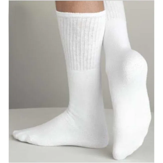 China Manufacturer Directory Wholesale Blank Crew Socks Sublimation, Custom Printed Crew Socks All White