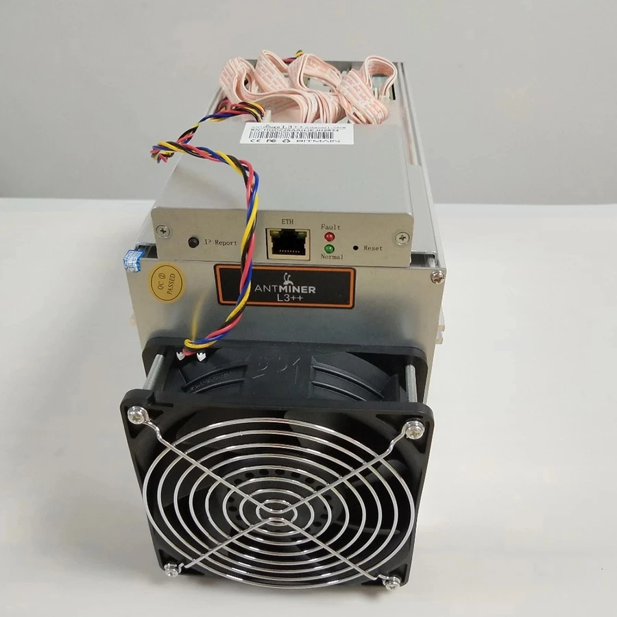  2021 базовые майнеры биткоинов используемые L3 + Psu504Mh/s Scrypt алгоритм алгоритма 800 Вт генератор Antminer l3 секундная