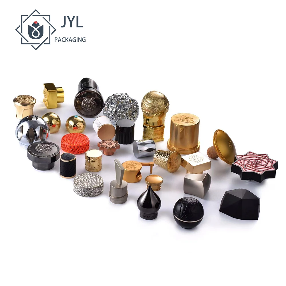 Роскошная алюминиевая мраморная корона от производителя с логотипом на заказ, металлическая Золотая Крышка для духов, крышка для бутылки, Магнитная Крышка для духов замак