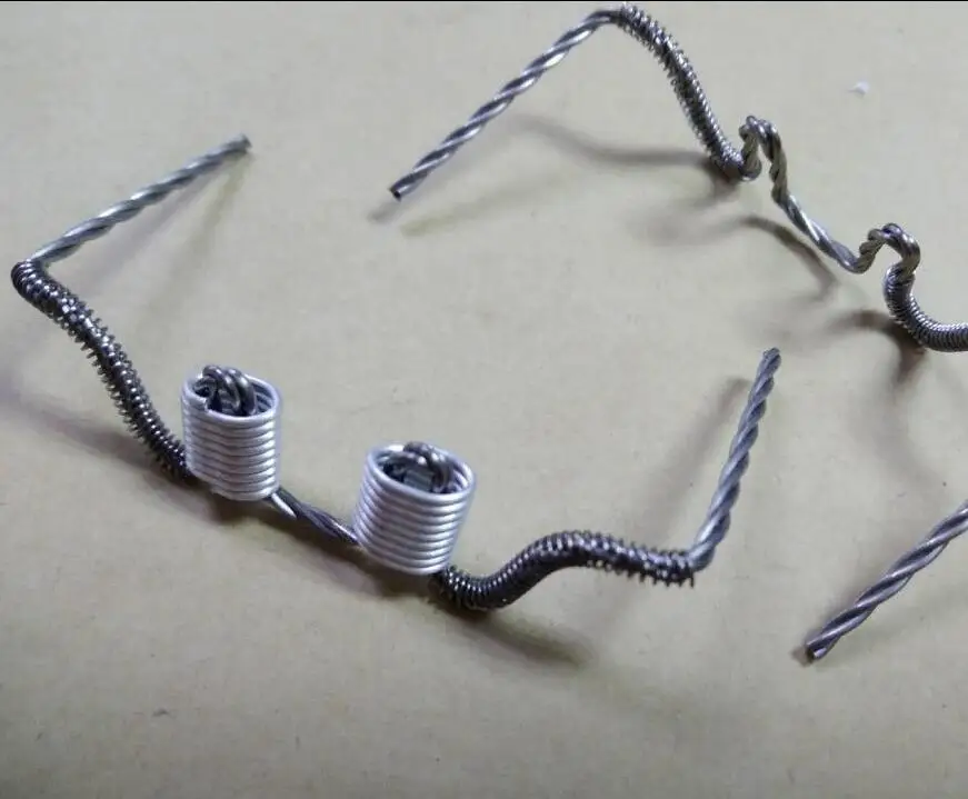 Twisted spiral Tungsten Wire for Vacuum Coating film