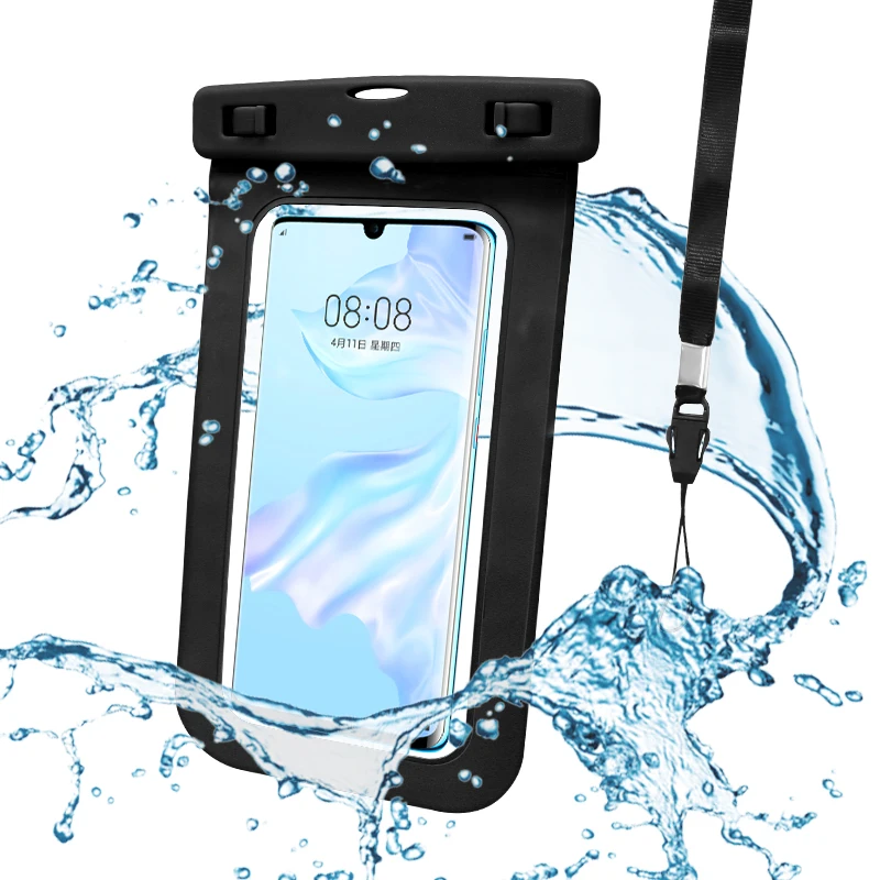 Free Sample Hot Sport Waterproof Phone Pouch Cell Phone Pvc Phone Case For Swimming Logo Promotion Gift Customize