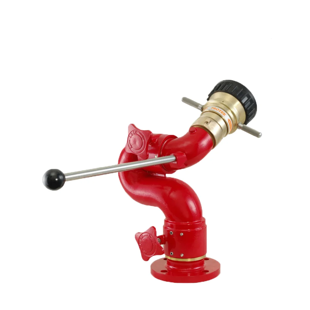 Outdoor Manual Fire Fighting Water Monitor easy operate portable Fire Fighting Water Foam Monitor