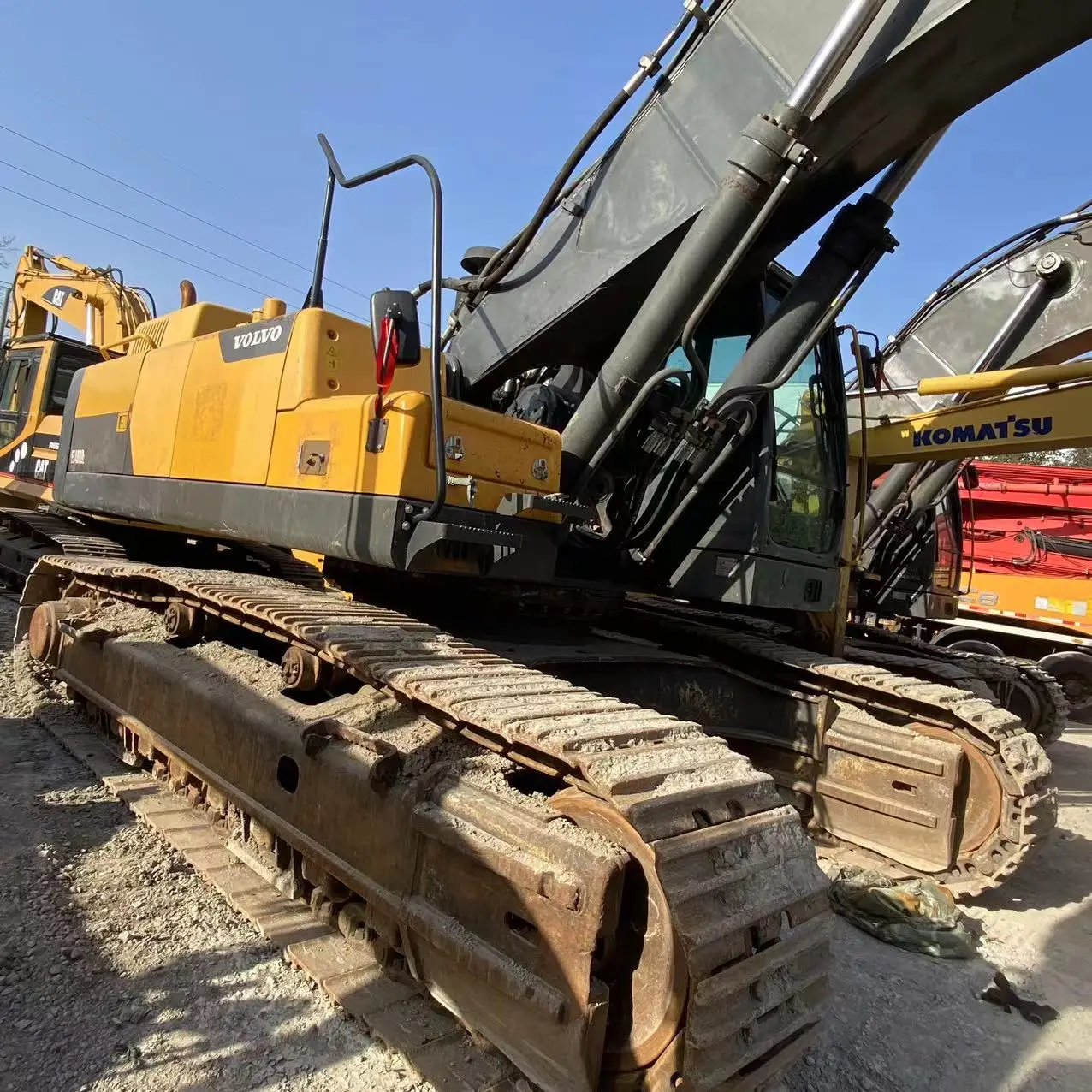 Лидер продаж экскаватор ZIHUI по низкой цене оригинальный Uesd Volvo EC480 высочайшее качество и низкие часы