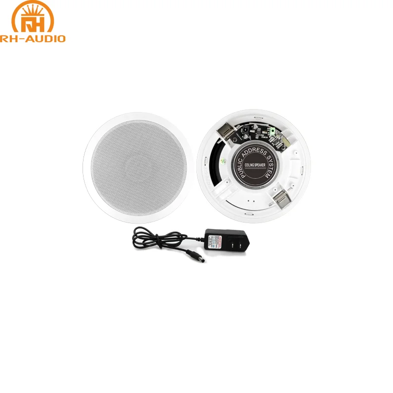 RH-AUDIO Active Blue tooth Ceiling Speaker With Built in Amplifier