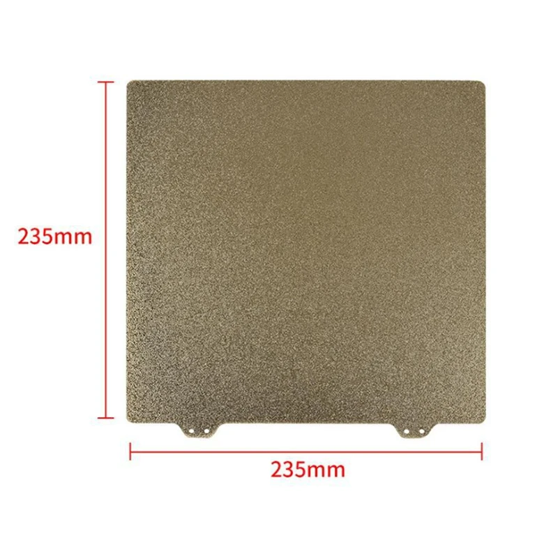 Taste3D OEM Pei Metal Sheet Bed Different Sizes  Magnetic Pei Bed Plate 220/235/310mm for Creality 3D Printer