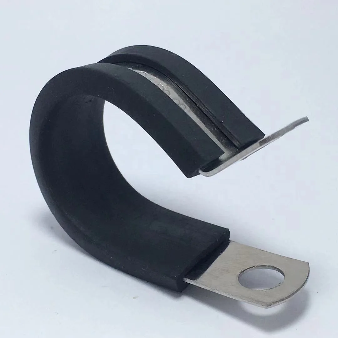  EPDM Rubber Lined P Type locking clips spring Hose