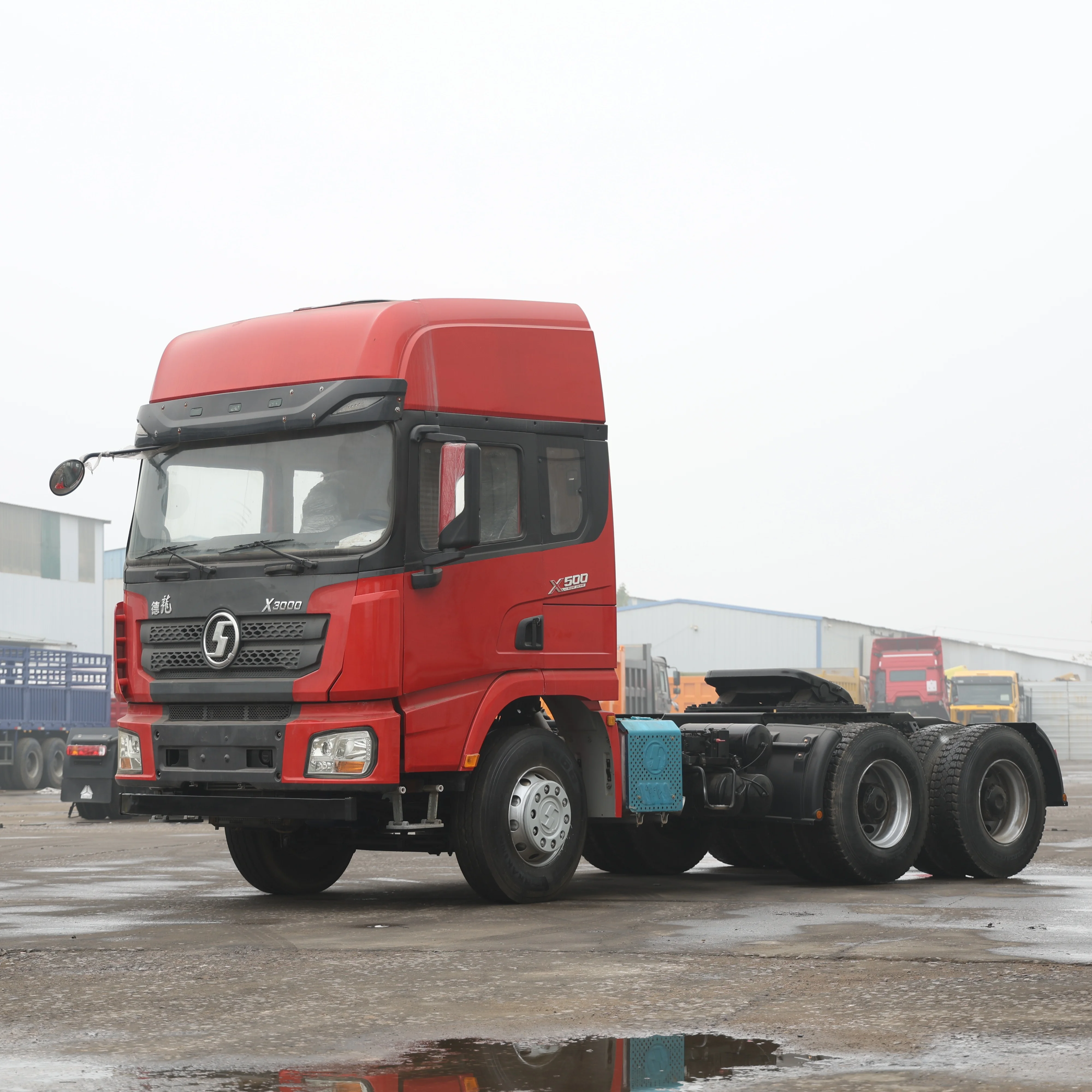 Used Very Low Mileage Shacman X3000 Weichai Engine 500Hp 6x4 Tractor Truck For Sale