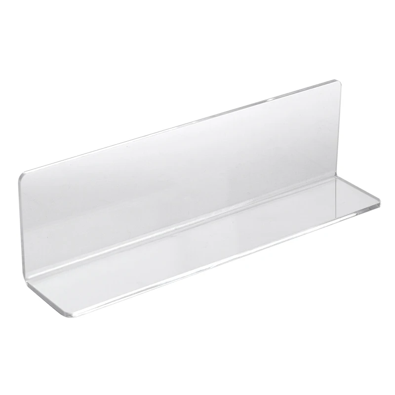 Acrylic Partition Wall Mount Display Stand Hanging Decorative Rack Bathroom Shelf For Home Decoration