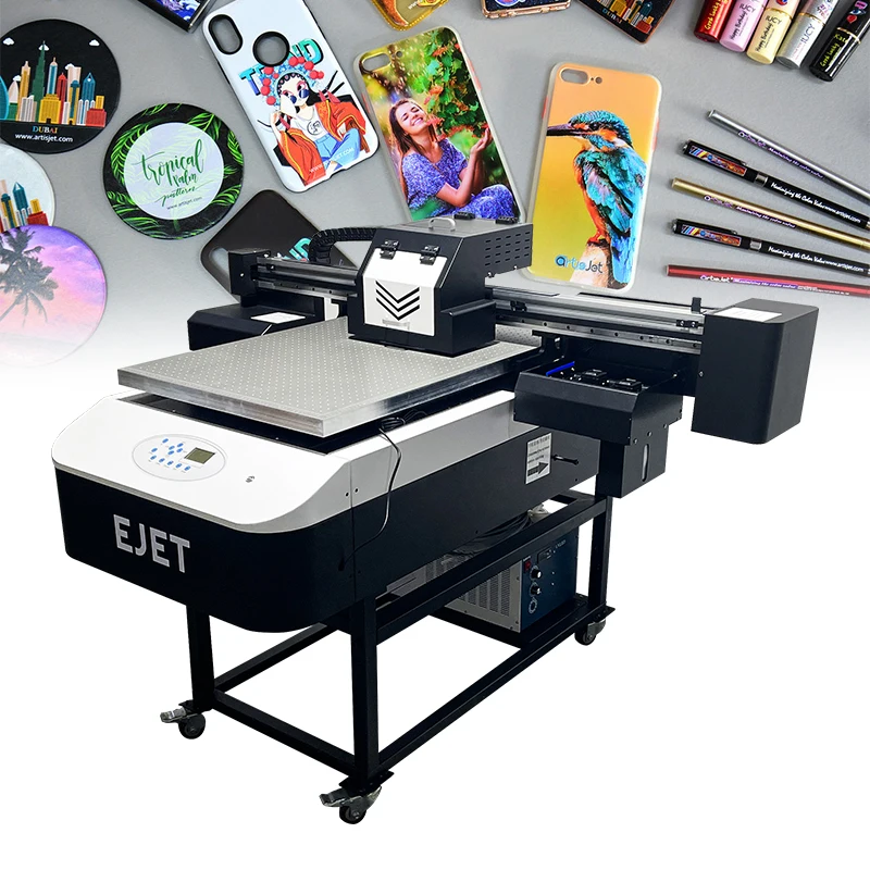 Hot Sell A3 DTF UV Printer UV Sticker Printer 3 heads XP600 UV Printer with Lamination