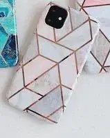 Best Selling Luxury Women Marble Electroplated Phone Accessories Mobile Back Cover Phone Case For Iphone 11 12 13 14 Pro Max