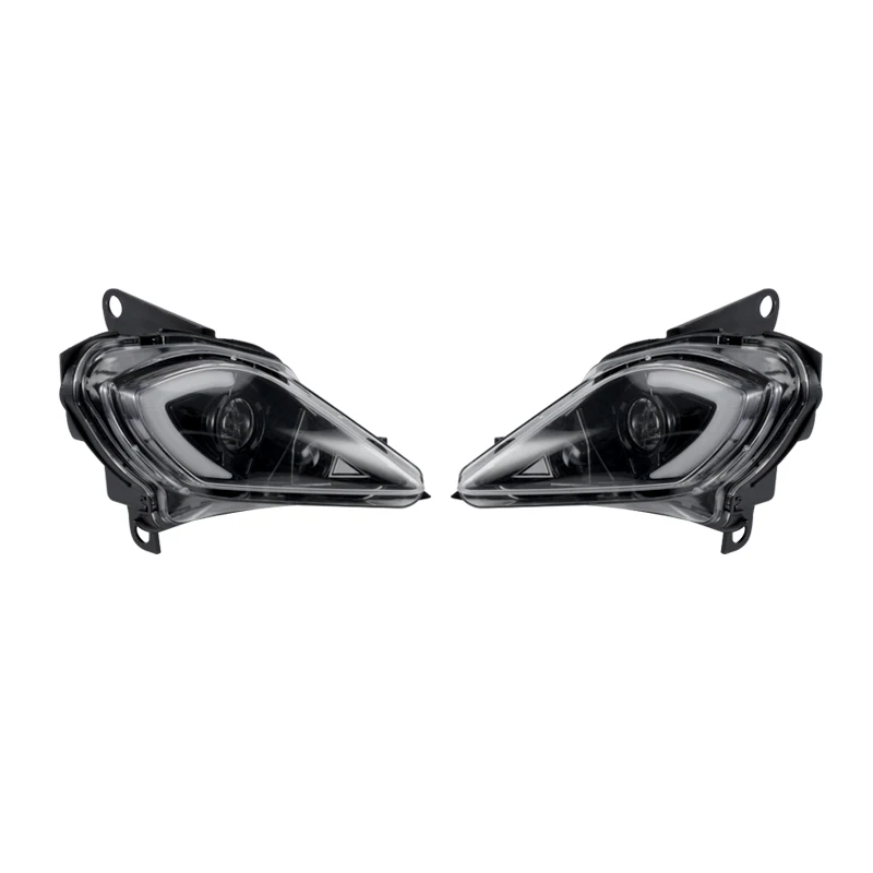 YongJin For yamaha raptor90 700  drl headlight 660r raptor accessories led headlights 700 raptor headlights for raptor 700