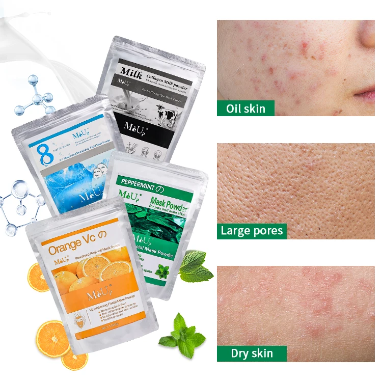 Custom private label organic rose hydrojelly face mask face & body jelly peel off mask natural whitening hydro jelly mask powder