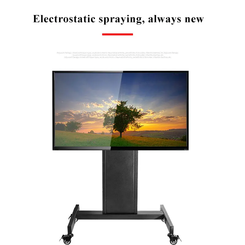 TV monitor mount floor rotating tv stand portable 360 degree wall swivel bracket adjustable lcd movable mount tv stand