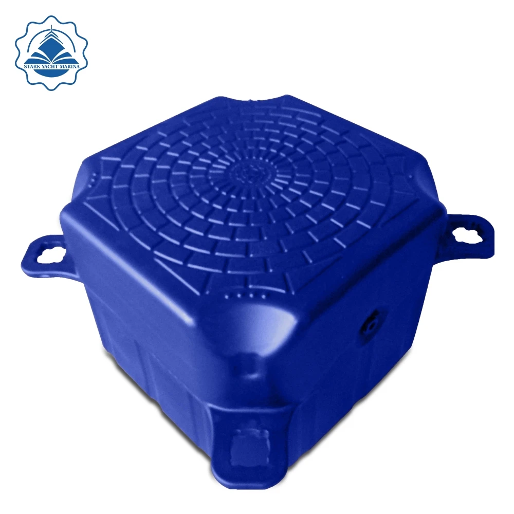 portable plastic floating dock boat