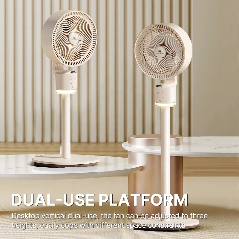 Wholesale electric fans oem household wide angle fan cooling floor room fan support digital remote control