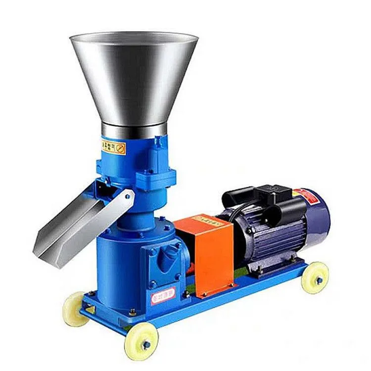 Farm uses manual pellet machines for livestock feed pellet forming machines