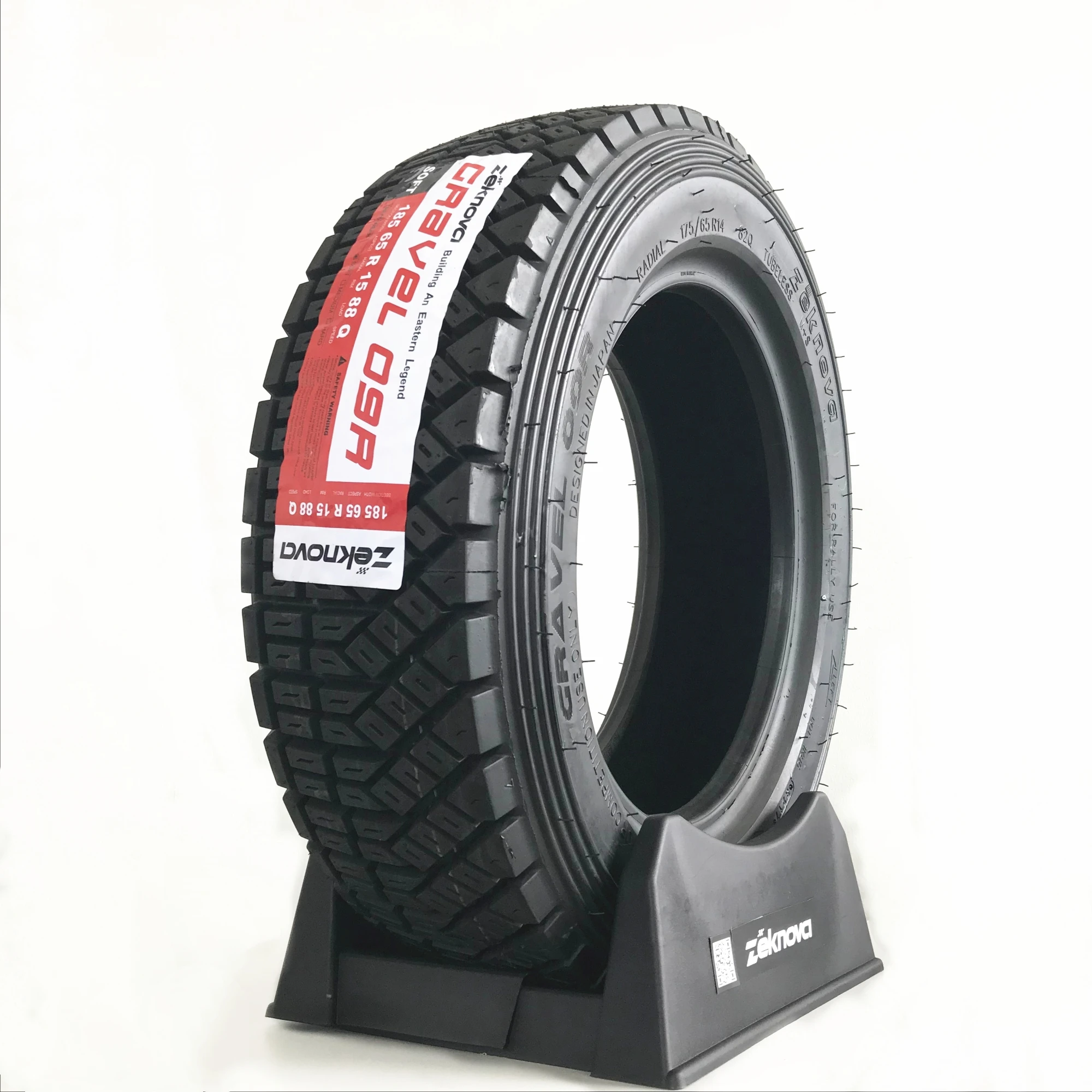 Gravel09R rally tyres ZESTINO brand Directional track tires on rallycross 175/70R14 205/65R15 185/65R15