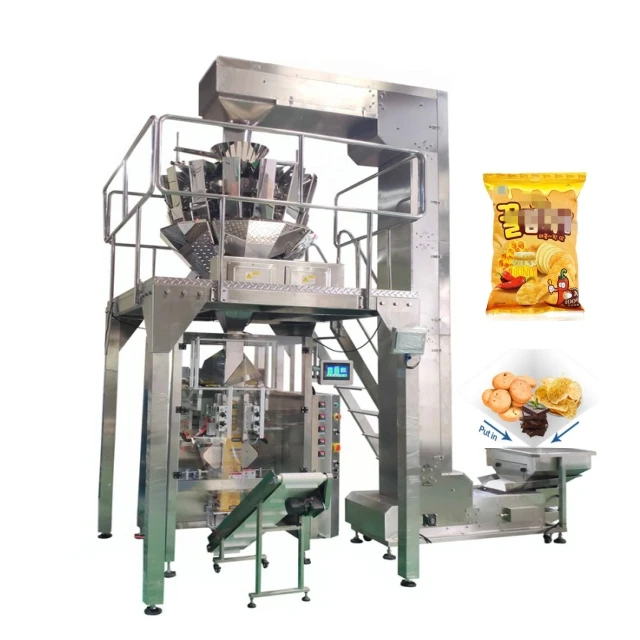 Chips Automatic Milk screw мультиголовочный dispenser semi filler potato sugar sachet packing machine