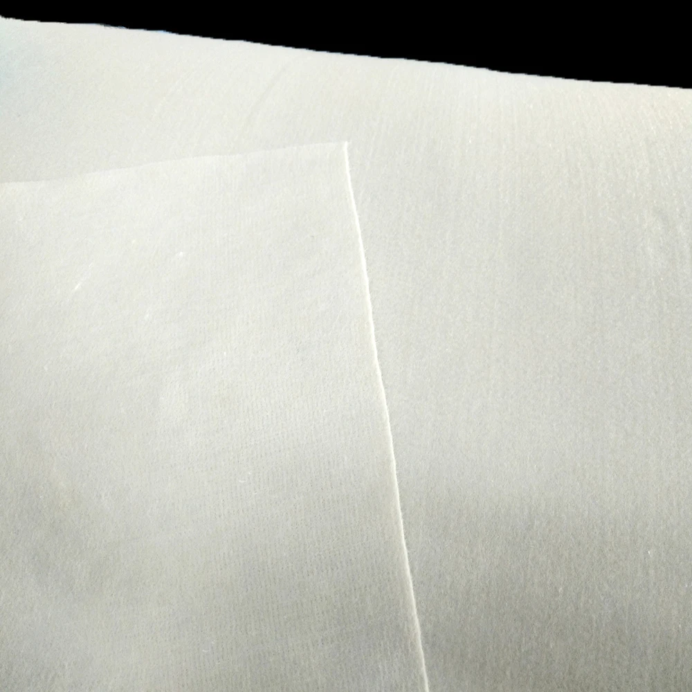 White Color and Sponbonded Polyester Material Nonwoven geotextiles