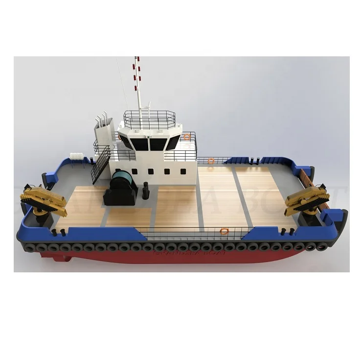 Grandsea Catamaran 24m Offshore Dredge Tender Towing and Pushing Boat for sale