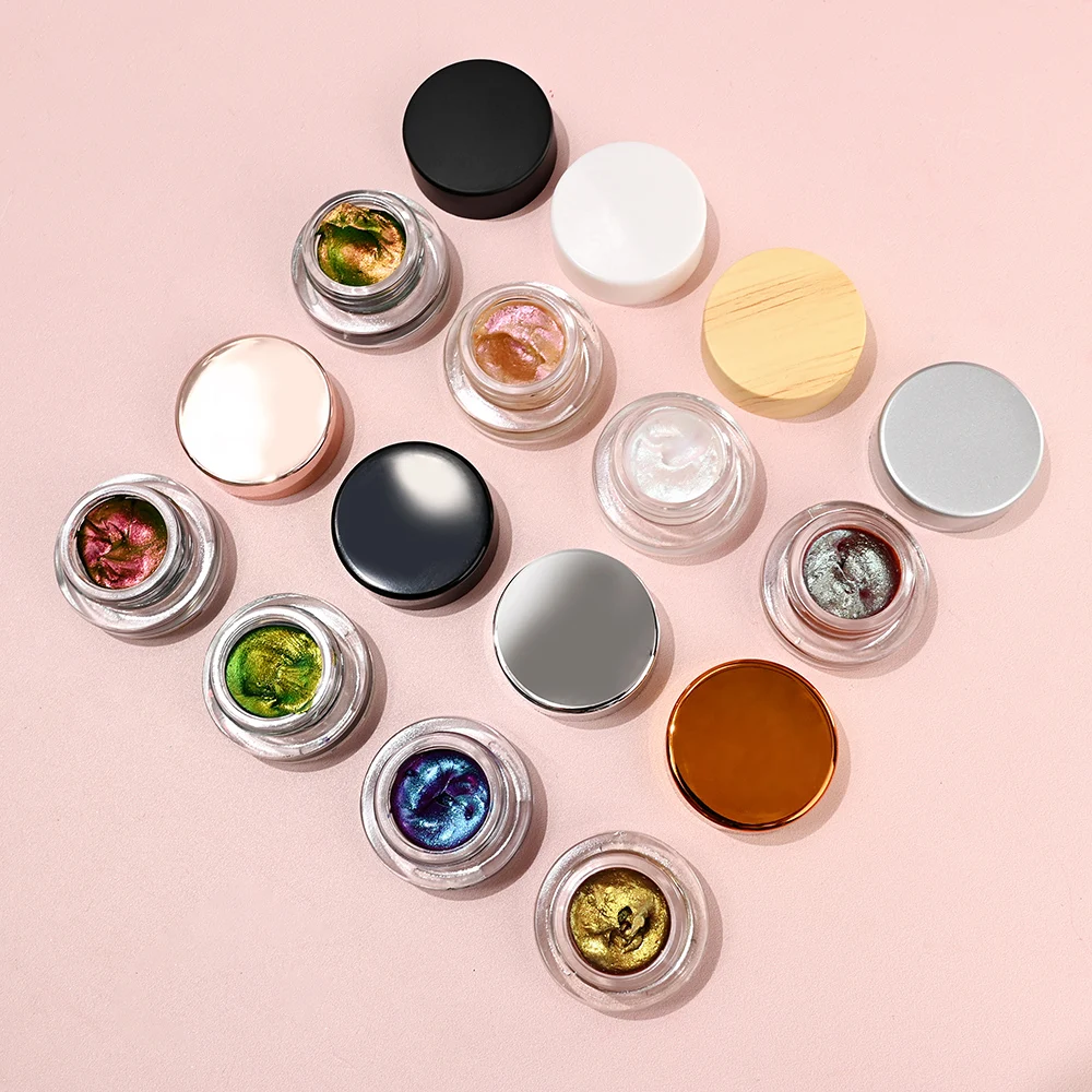 Chameleon Glitter Eyeshadow Duochrome Cream Eye Makeup Cosmetics Glitter Gel Eyeshadow