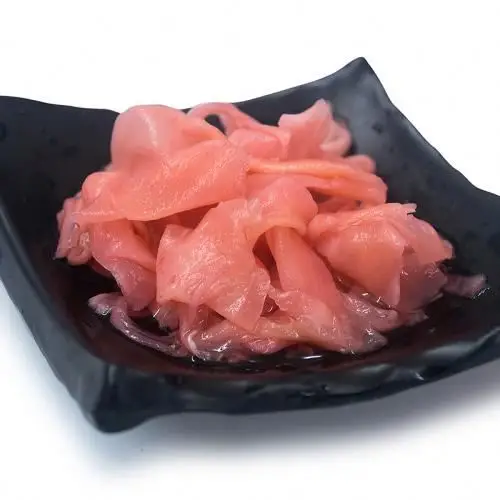 
180-360G/plastic bottle EU recipe Chinese Mature New Pickled Sushi Ginger White Pickled Sushi Ginger Pickled Sushi Ginger 