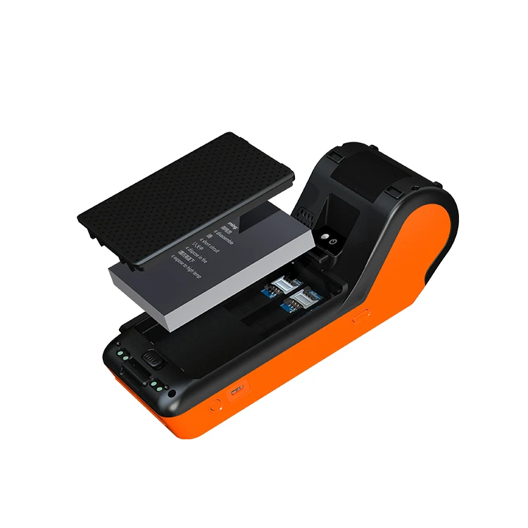 Handheld pos terminal printer mobile E-wallet mini pos ATM card POS system with thermal printer