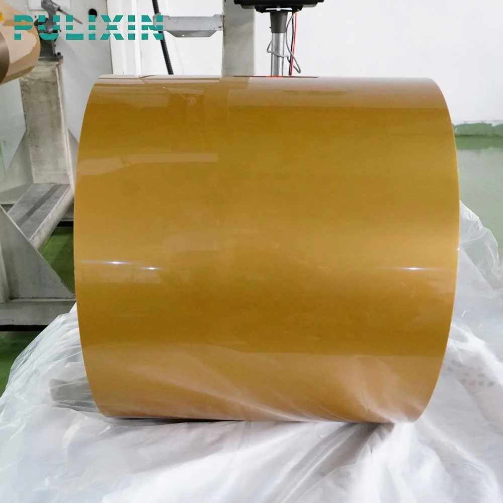 Gold color PP polypropylene  plastic sheet roll for thermoforming tray packing