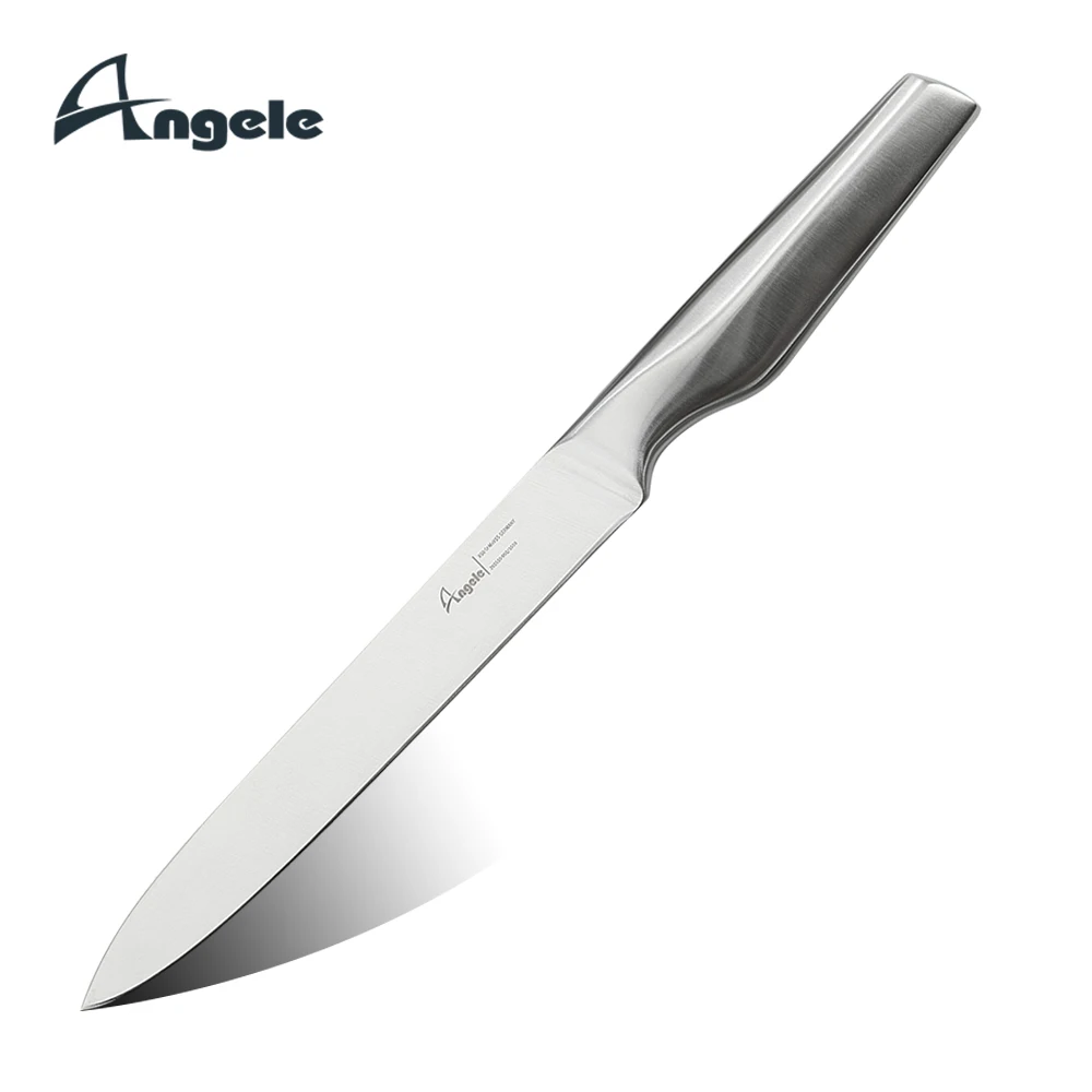 Baking serrated bread knife 8 inch with logo customized package box bread knife