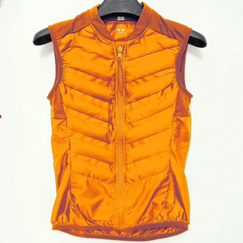 Hot Sell vest outdoor quilted puffer winter warm waistcoat lightweight  sports Gilet Zip Crop Sport Vest Streetwear