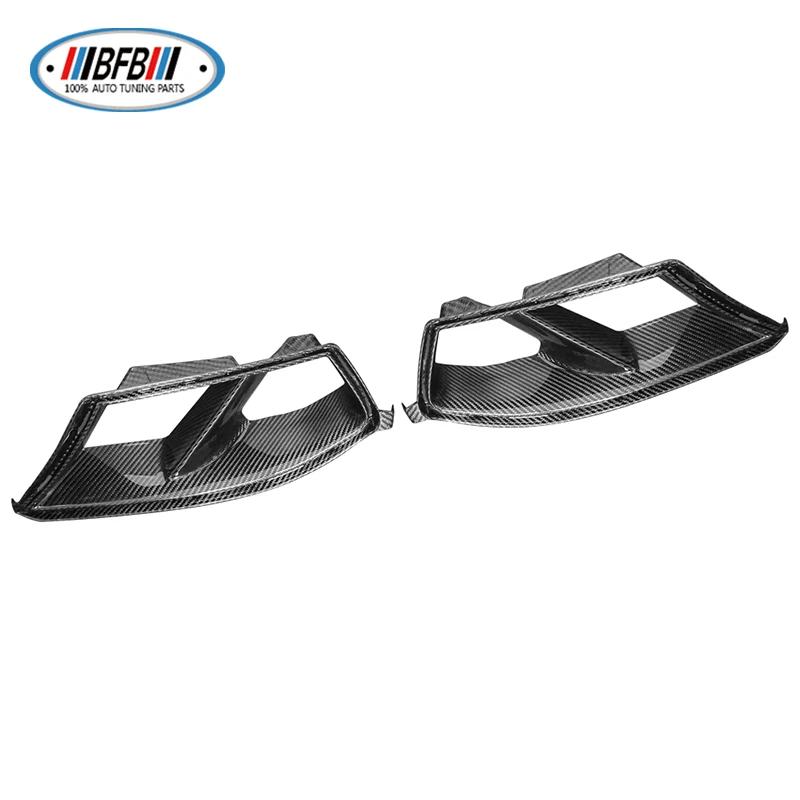 BFB для BMW G80 M3 G82 G83 M4 2020 + Реальные Сухие углепластиковые боковые вентиляционные отверстия переднего бампера