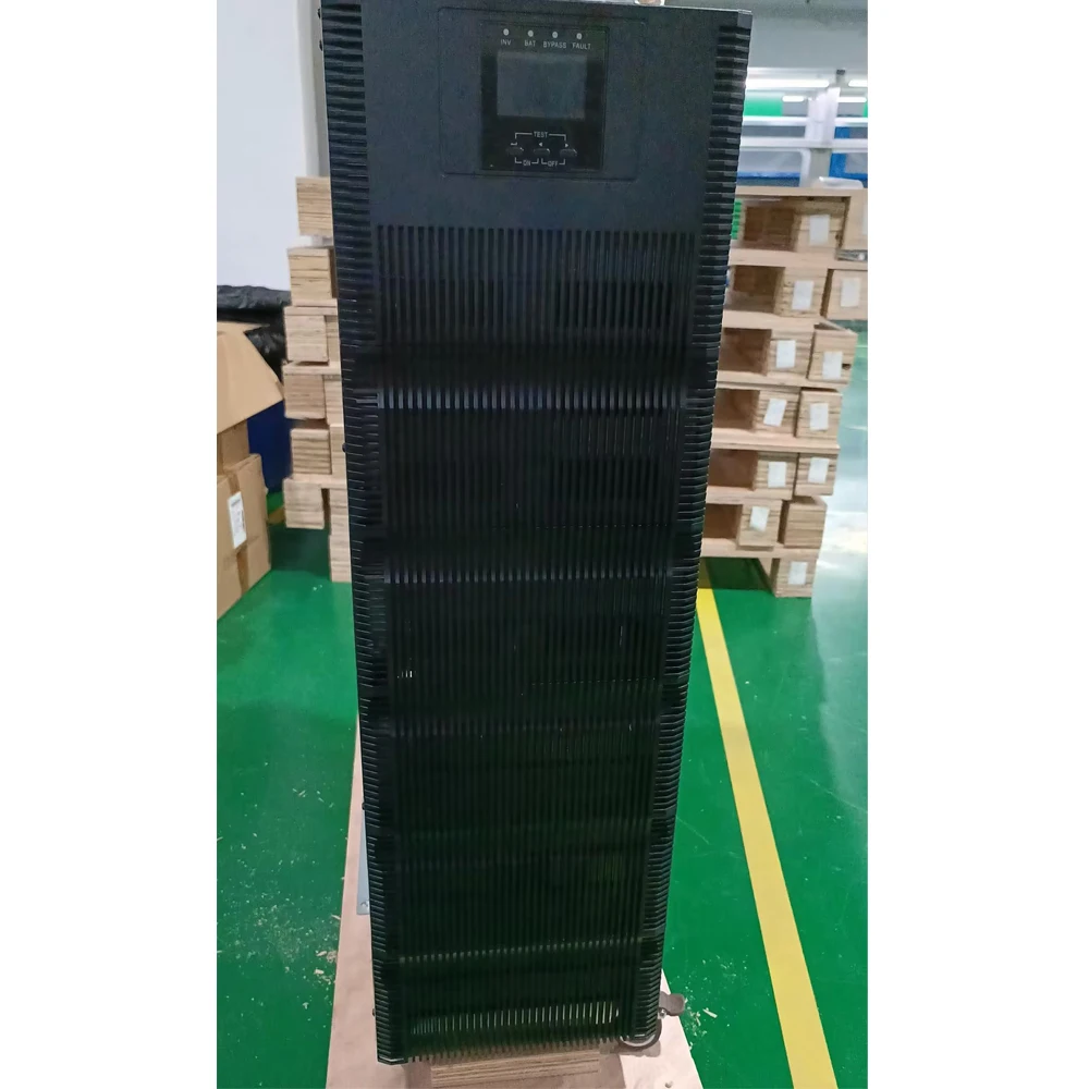 10kVA Online UPS 220V Single Phase Pure Sine Wave UPS for Computer & Networking Lightning Protection