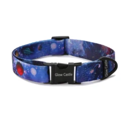 Manufacturer Heat Transfer  Polyester Adjustable Sublimation Dog Collar Personalized With Laser Engrave Logo