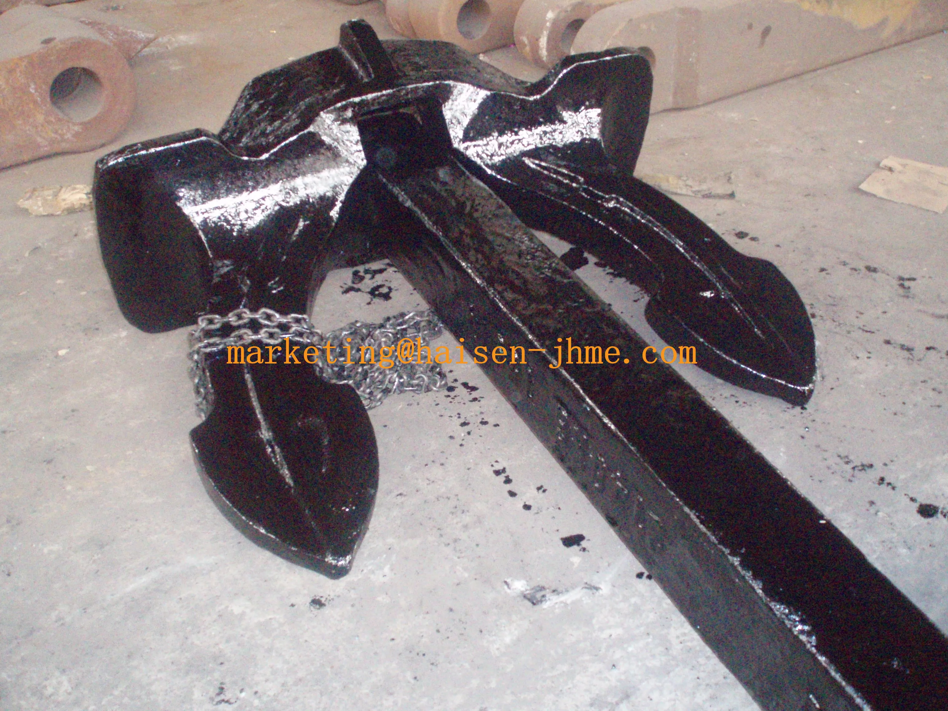 Высококачественный японский бесштоковый морской якорь JIS для судов и