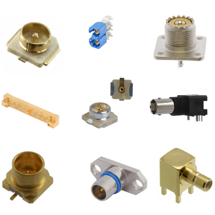 131-3711-301 CONN SMB JACK R/A 50 OHM поверхностное крепление правый угол оснастки на 4 ГГц