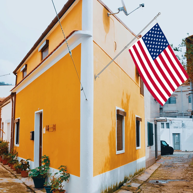 Custom Printed Single-sided 3x5ft the United States Pantone Flag, Customizable for All National Banners and Display Flags.
