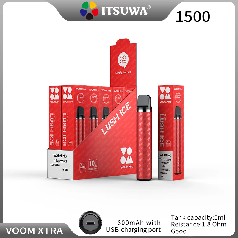 
Itsuwa Voom Xtra Ecig Vape Pen Desechable De Vapor Elctronico Electronico Cigarro 