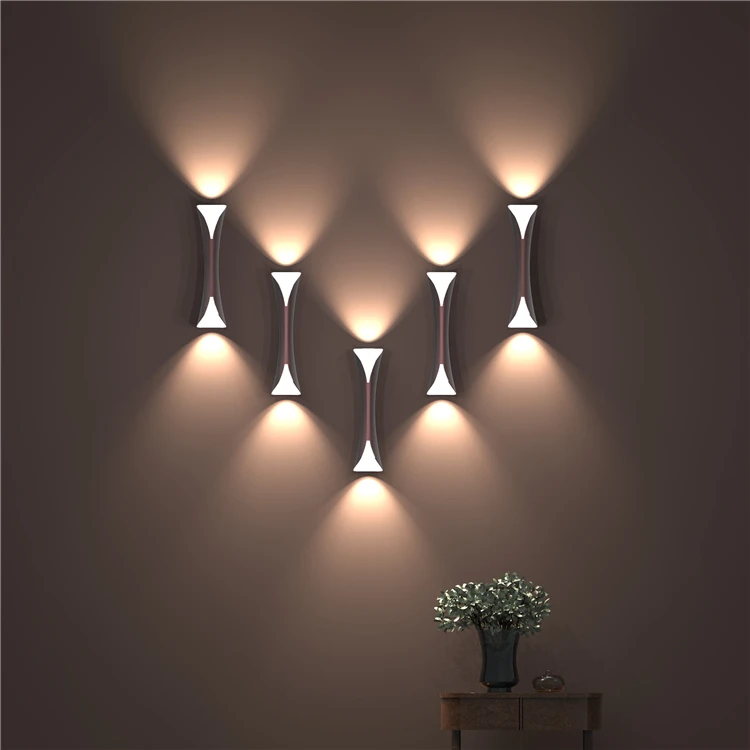 COMELY Modern Up Down LED Wall Lamp Decorative Wall Sconce Light Fixture for Living Room Bedroom Hallway