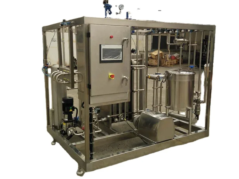 SUS 304 316L HTST compact pasteurizer machine for cheese making